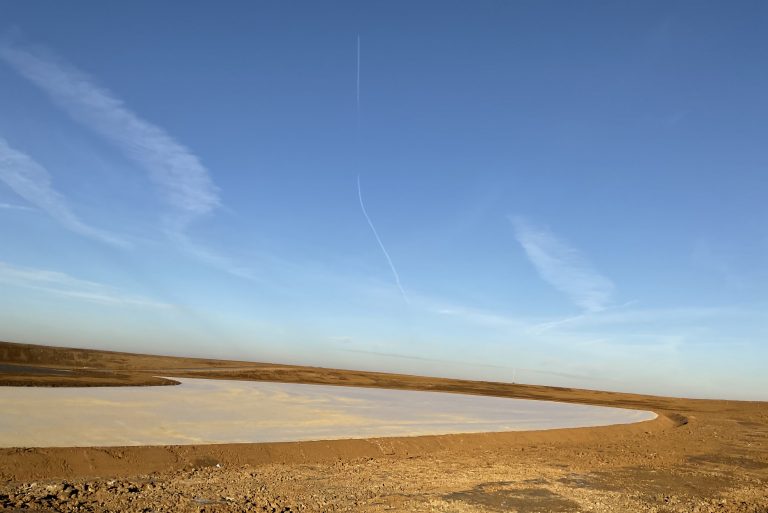 Antoine Grumbach, L'Œil du ciel, produced by ECT in Villeneuve-sous-Dammartin, France<br/>© Jeanne Bucher Jaeger