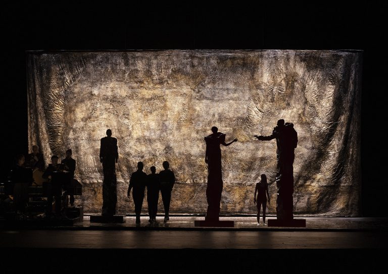 Evi Keller,  Scenography of the Opera Dido and Aeneas by Purcell, Créations Matière-Lumière, 2023<br/>© Jeanne Bucher Jaeger