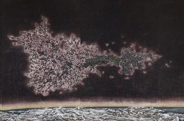 YJC_On Ascension Plumtree_Self-portrait_8 panels_photo Marc Domage - copie © Jeanne Bucher Jaeger