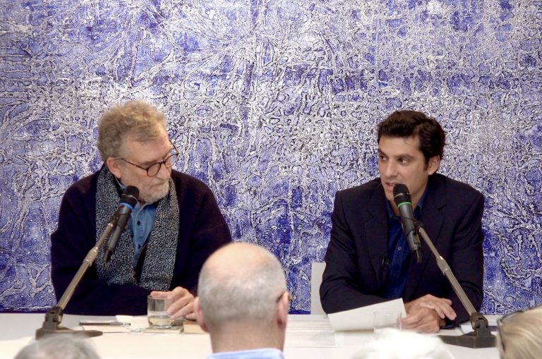 Dialogue_OlivierKaeppelin_et_FrancoisSalmeron_Origines_EviKeller © Jeanne Bucher Jaeger