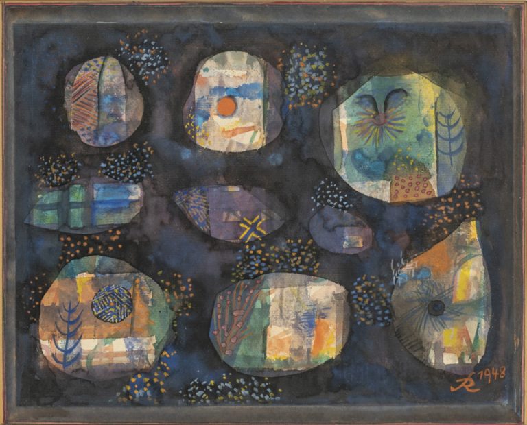 Hans Reichel, Kristalle : leuchtendes Maerchen (Cristaux), 1948<br/>© Jeanne Bucher Jaeger